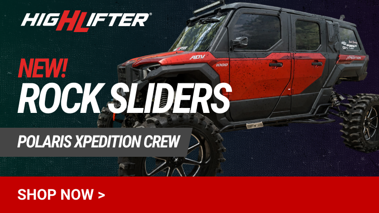 Check out High Lifter's new Rock Sliders for the Polaris Xpedition 5!